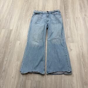 Polo Ralph Lauren The Laight Cropped Flare Jeans Women's 32 (Fits 32x27) Denim